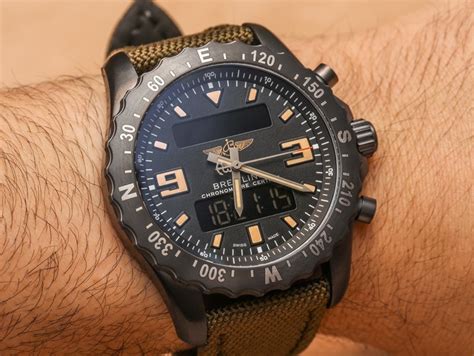 breitling chronospace military review